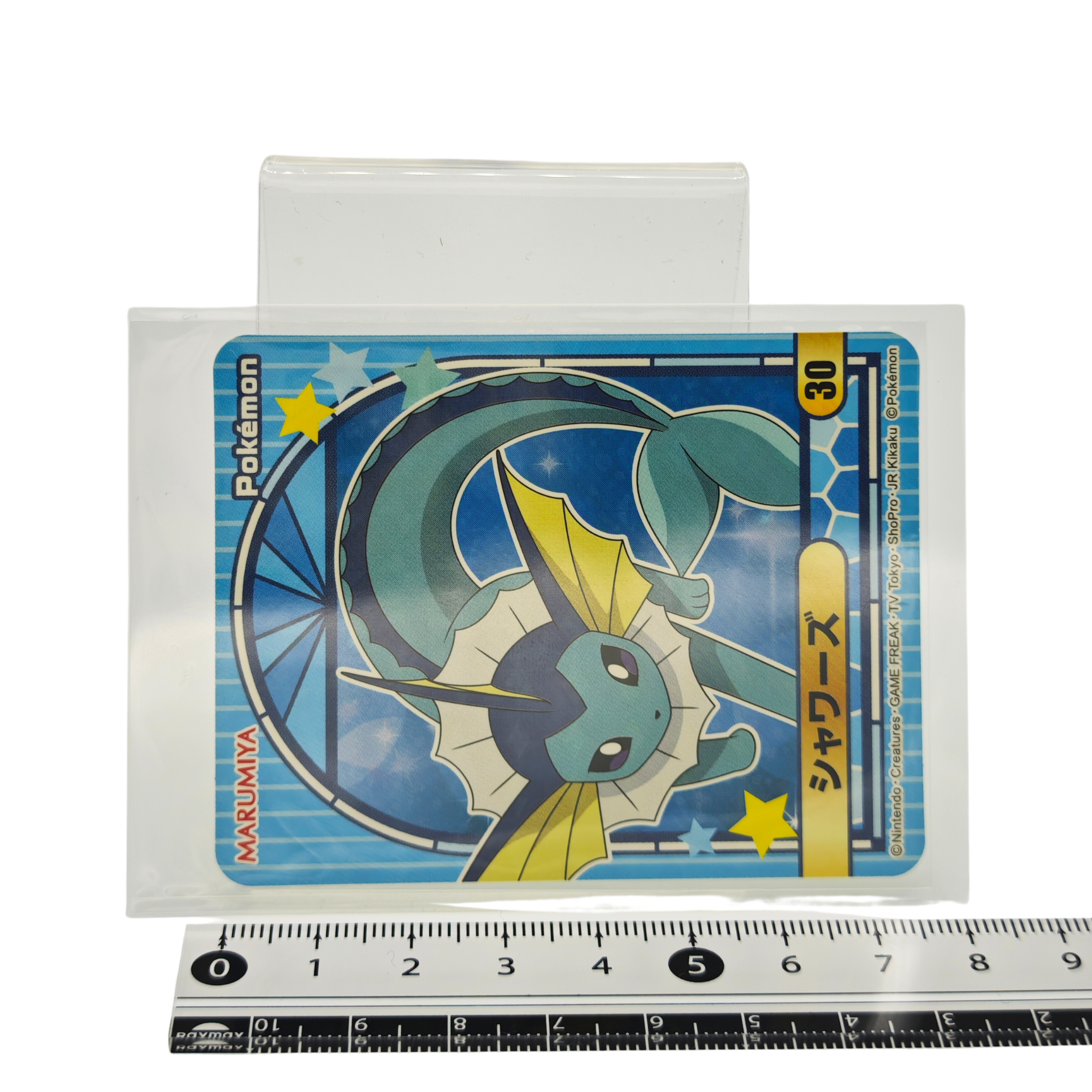 Vaporeon - 2023 Holographic Sticker – Marumiya Scarlet & Violet Series #30 – Japan Exclusive Collectible