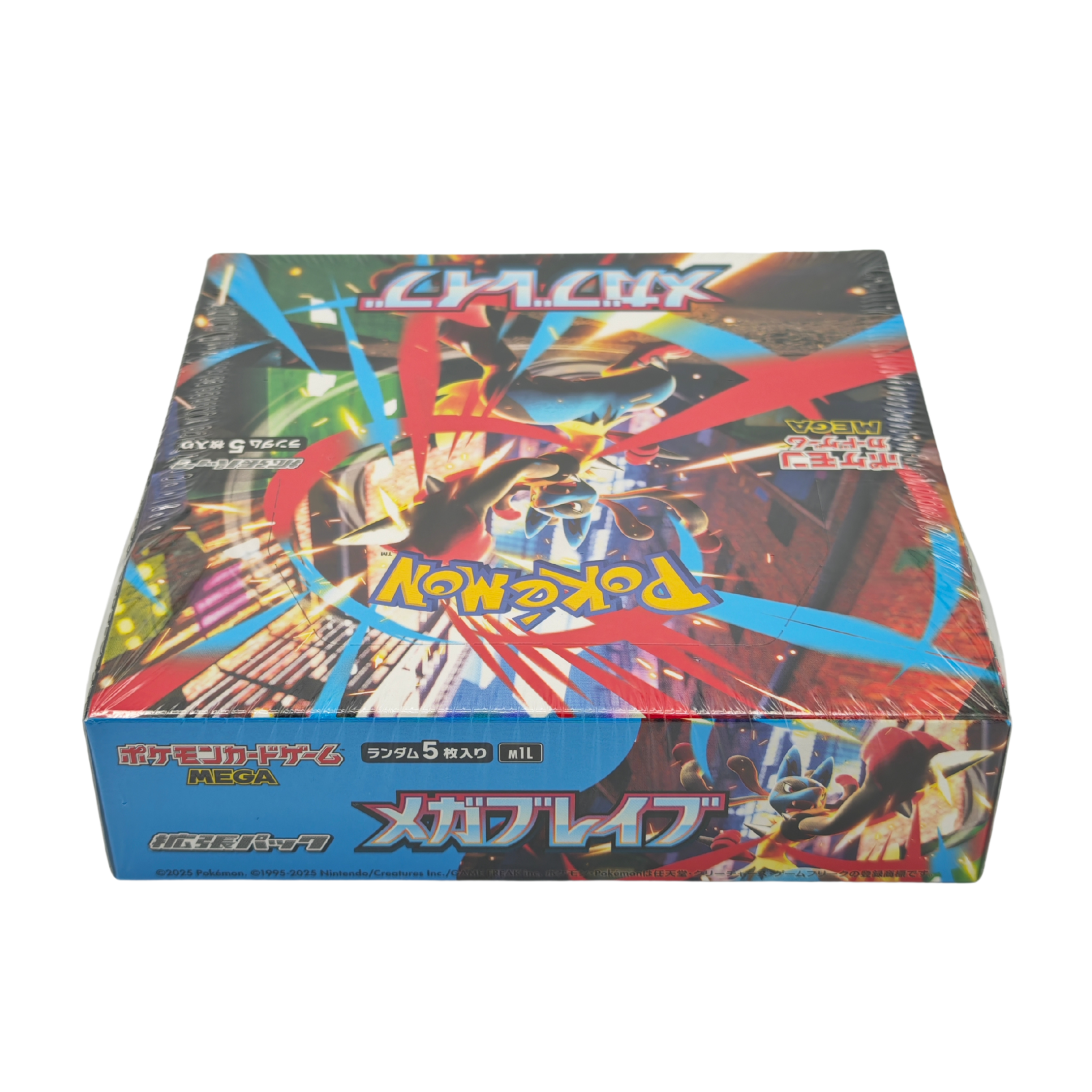 Mega Brave M1L Booster BOX Japanese TCG Card