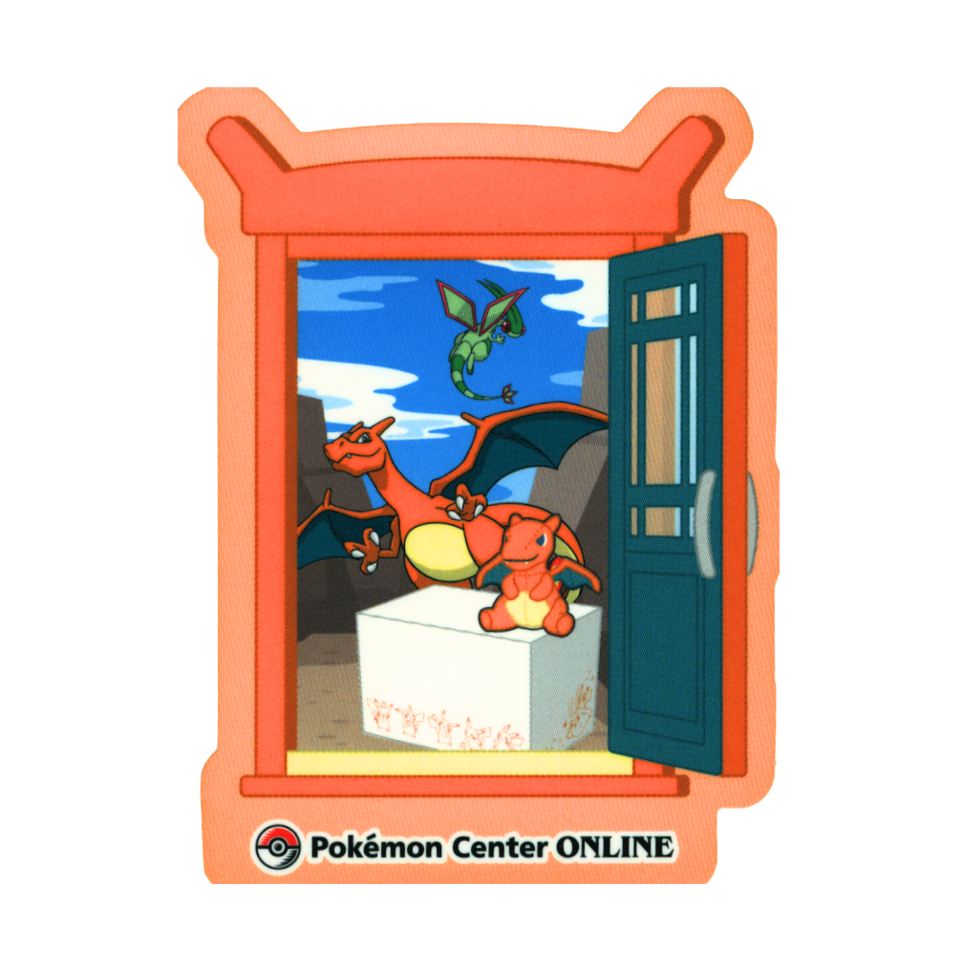 Charizard & Flygon - 2023 Collectible Sticker – Normal – Japan Exclusive