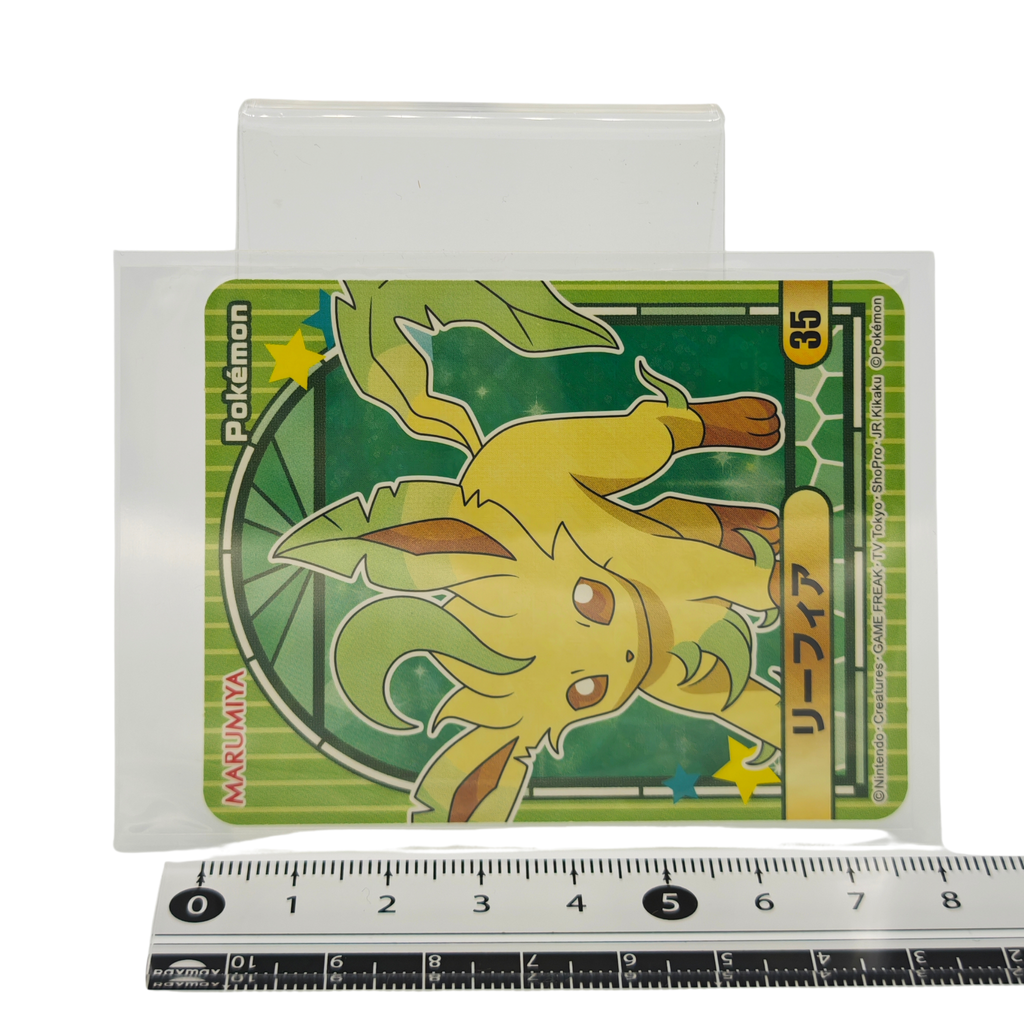 Leafeon - 2023 Holographic Sticker – Marumiya Scarlet & Violet Series #35 – Japan Exclusive Collectible