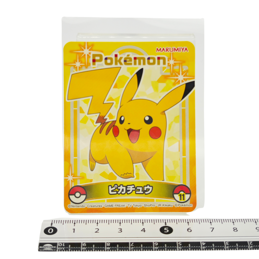 Pikachu - 2023 Holographic Sticker – Marumiya Scarlet & Violet Series #11 – Japan Exclusive Collectible