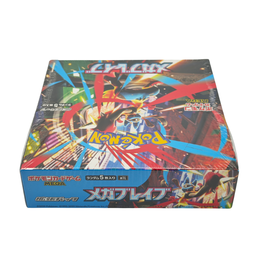 Mega Brave M1L Booster BOX Japanese TCG Card