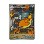 Team Rocket's Raticate AR 108/098 Glory of Team Rocket SV10 Japanese TCG Card