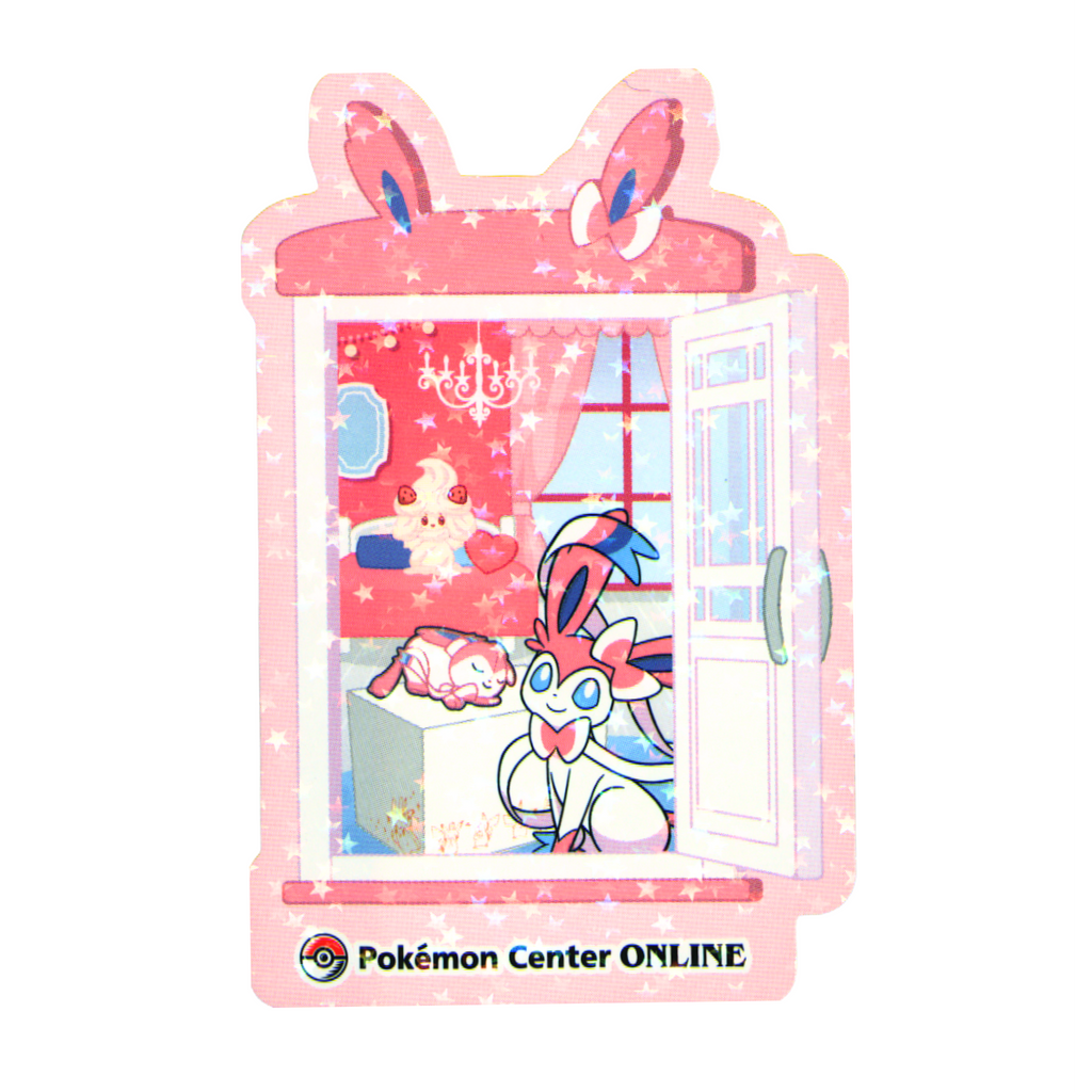 Sylveon & Alcremie - 2023 Collectible Sticker – Holographic – Japan Exclusive