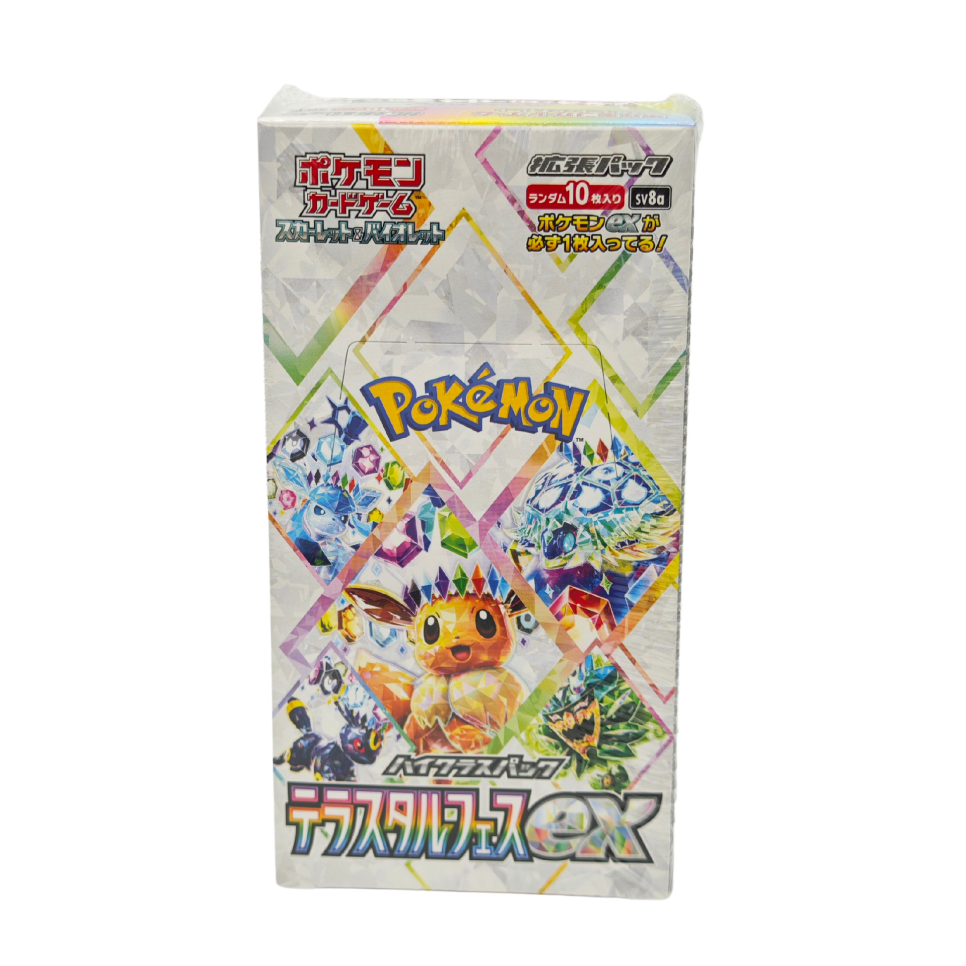 【Limited Quantity】Terastal Festival ex sv8a Booster Box Japanese TCG Card