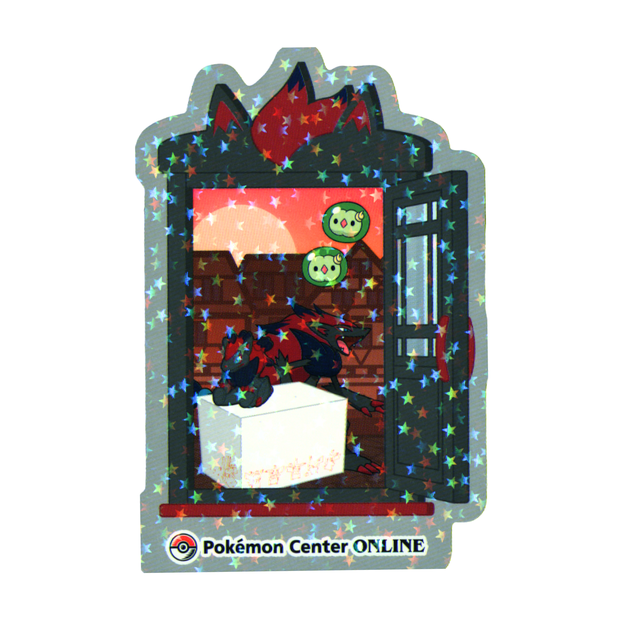 Zoroark - 2023 Collectible Sticker – Holographic – Japan Exclusive